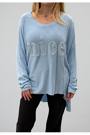 OVERSIZE TRÖJA “NICE”
