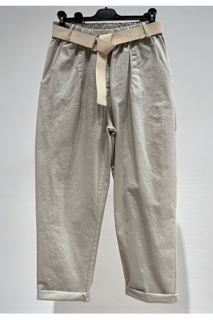 BYXA MED STRETCH OCH BÄLTE