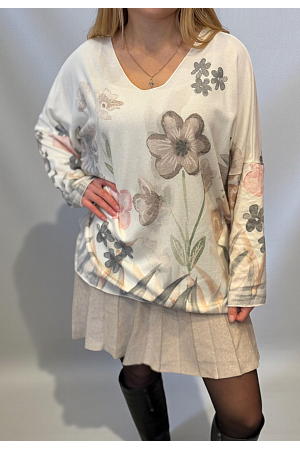 TOPPEN ”LISETTE” – NYTT FRÄSCHT BLOMMÖNSTER