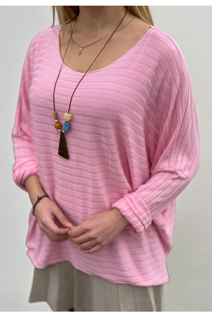 OMTYCKT TRÖJA MED HALSBAND – NU I VÅRENS FÄRGER