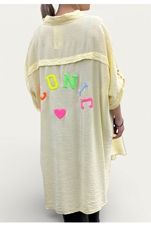 ICONIC OVERSIZE SKJORTA