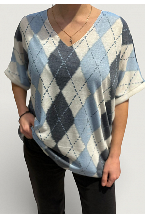 RUTIG TOPP I BOMULLSSTRETCH