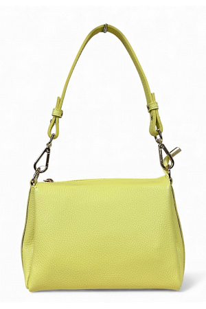 LITEN SKINNVÄSKA MED AXELREM