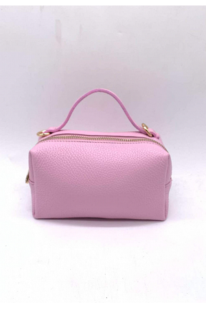 KOMPAKT VÄSKA I ÄKTA LÄDER