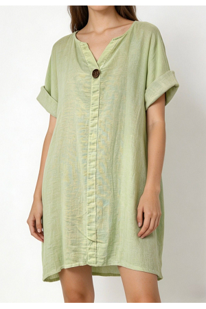 KLÄNNING I LINNEMIX