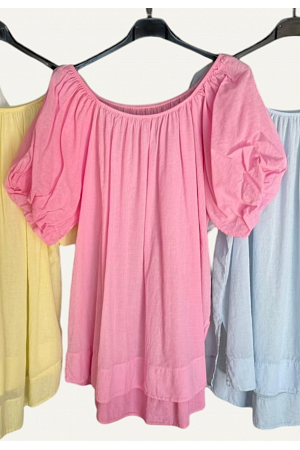 SOMMARBLUS MED PUFFÄRMAR