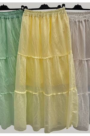 MAXIKJOL I TENCEL MED UNDERKJOL