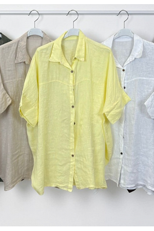 KORTÄRMAD LINNESKJORTA