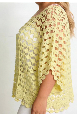 NÄTPONCHOTRÖJA I BOMULL