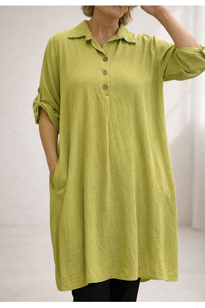 OVERSIZE KLÄNNING MED FICKOR