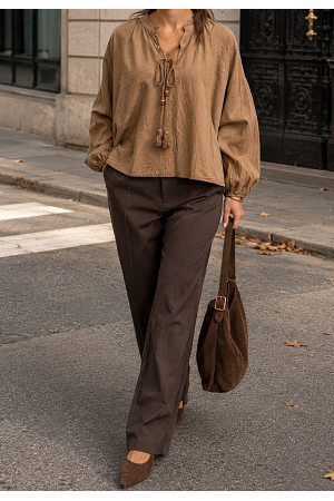 BOHEMISK BLUS MED BALLONGÄRM