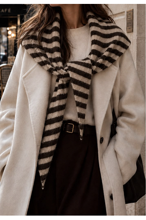 RANDIG STICKAD SCARF I ULLMIX