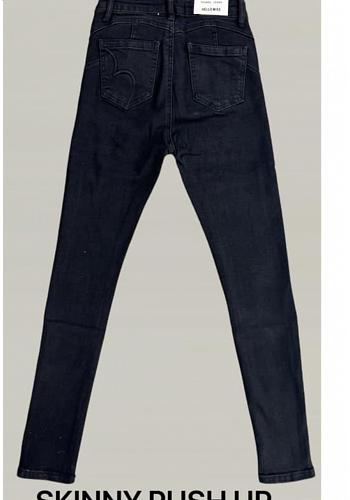 Svarta Stretchjeans 2
