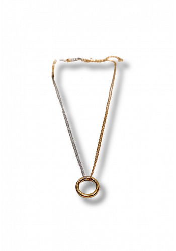 Halsband Guld-Silver-Mix 2