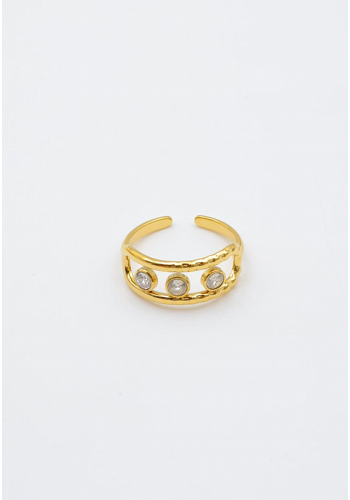 RING MED SMÅ STRASSSTENAR 2
