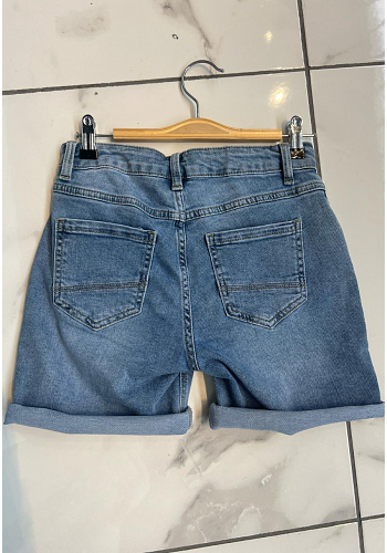 JEANSSHORTS MED KNAPPGYLF 2