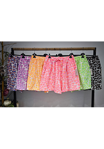 LEOMÖNSTRADE BÄCKERBÖLJA-SHORTS 2