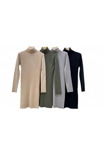 RIBBSTICKAD POLO-KLÄNNING – MIXAT PACK 2