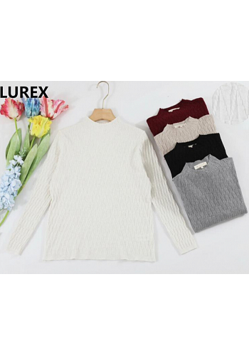 RIBBSTICKAD LUREXTRÖJA - MIXAT PACK 2