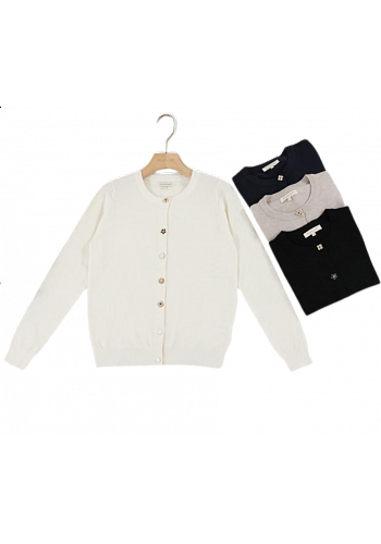 CARDIGAN MED DEKORATIVA KNAPPAR - MIXAT PACK 2