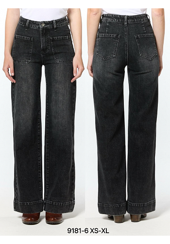 VIDA JEANS MED FRAMFICKOR 2
