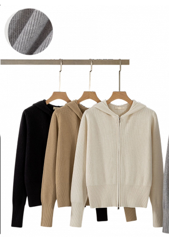 RIBBSTICKAD ZIP-HOODIE MED LUVA 2