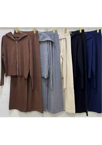 FINSTICKAT SET MED ZIP-HOODIE MIXAT PACK 2