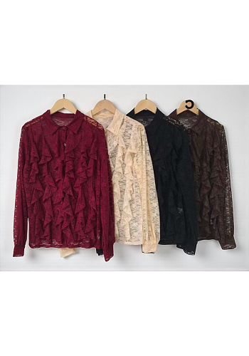 SPETSBLUS MED VOLANGER - MIXAT PACK 2