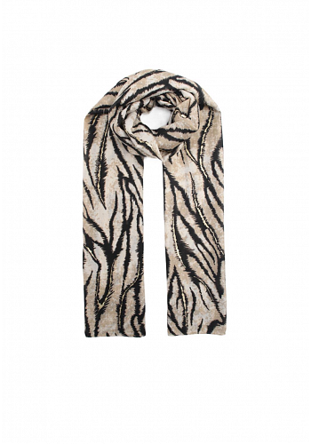 TIGERMÖNSTRAD SCARF I VISKOS 2