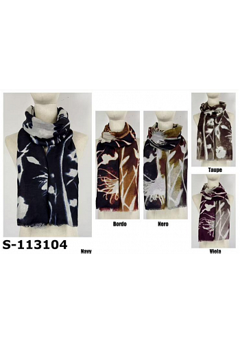 BLADMÖNSTRAD SCARF - MIXAT PACK 2