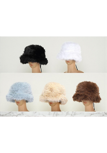 FAKE FUR BUCKETHAT 2