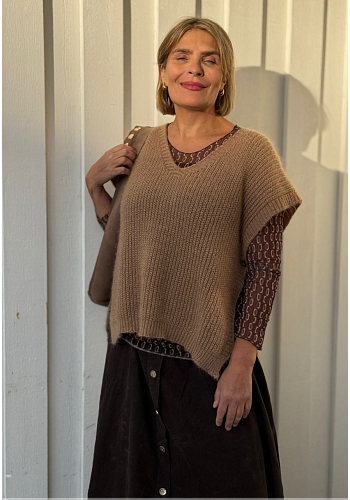 TRENDIG STICKAD VÄST 2