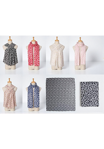 HJÄRTMÖNSTRAD SJAL - SÖT OCH STILREN 2