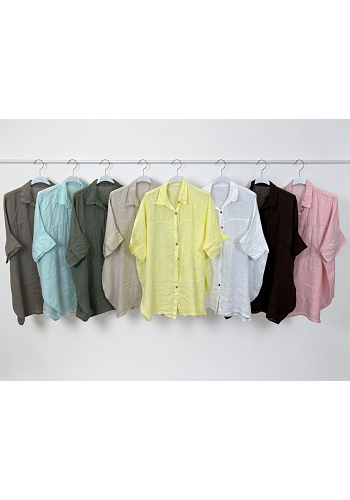 KORTÄRMAD LINNESKJORTA 2