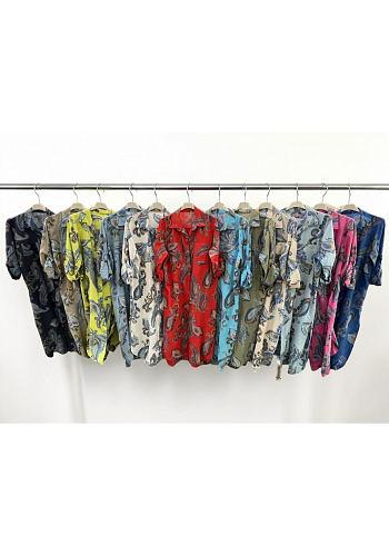 PAISLEYMÖNSTRAD LÅNGSKJORTA / SKJORTKLÄNNING 2