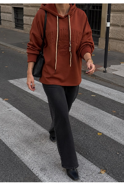 BROOKLYN HOODIE MED 3D-TRYCK