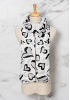 Stor hjärtmönstrad scarf 3