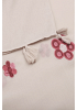 BRODERAD SCARF MED BLOMMOR 9