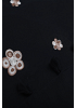 BRODERAD SCARF MED BLOMMOR 14