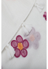BRODERAD SCARF MED BLOMMOR 8