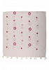 BRODERAD SCARF MED BLOMMOR 10