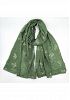 MÖNSTRAD SCARF MED ROSETT-TRYCK 11
