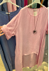 OVERSIZED TUNIKA MED FICKOR & HALSBAND – LÅNG BAK, KORT FRAM 2