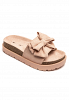 SNYGG SANDAL MED HÖG SULA OCH ROSETT 5