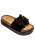 SNYGG SANDAL MED HÖG SULA OCH ROSETT 2