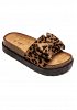 SNYGG SANDAL MED HÖG SULA OCH ROSETT 3