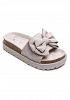 SNYGG SANDAL MED HÖG SULA OCH ROSETT 4