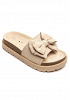 SNYGG SANDAL MED HÖG SULA OCH ROSETT 7