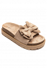 SNYGG SANDAL MED HÖG SULA OCH ROSETT 6