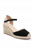 KLASSISK ESPADRILLE-WEDGE MED HÄLREM 4